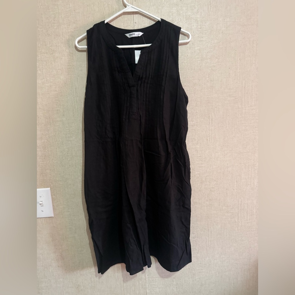 Sonoma women’s pleated mini dress